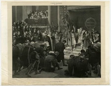 Antique Print-HISTORY-GUSTAV I WASA-SWEDEN-Hersent-Weber -1825