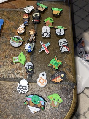 21 pcs Star Wars   shoe charms suitable for Croc and Jibbitz