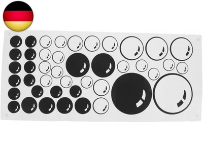 HOMSFOU Wandaufkleber Bad Wandtattoo Bubble Art Wandbilder Wandaufkleber