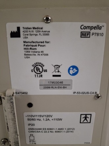 Hill-Rom Compella Bed Pump - 第 4/5 張圖片