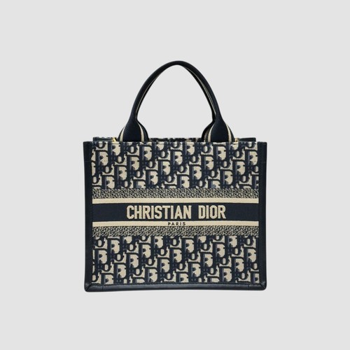 Dior Oblique Book Tote Leather Bag Small M1325 156514574