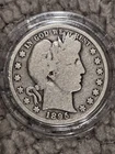 1895 Silver Barber Half Dollar From Danbury Mint Collection