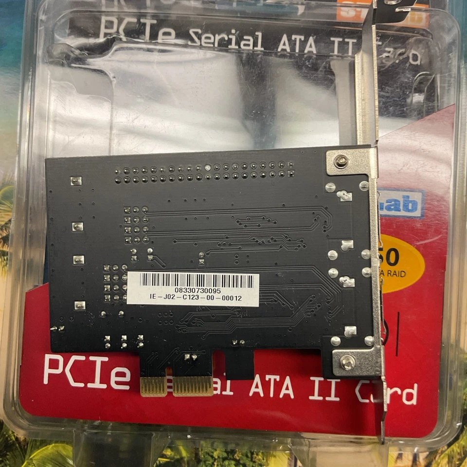 STLAB A-350 Dual Channel Serial-ATA II 3.0 Gbps PCI Express Controller Card/RAID - Image 4 of 4