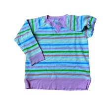 The beaufort bonnet company pink striped cassidy comfy crewneck size 5