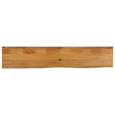 Tischplatte Baumkante Holzplatte für Esstisch 160x20cm Massivholz Mango vidaXL
