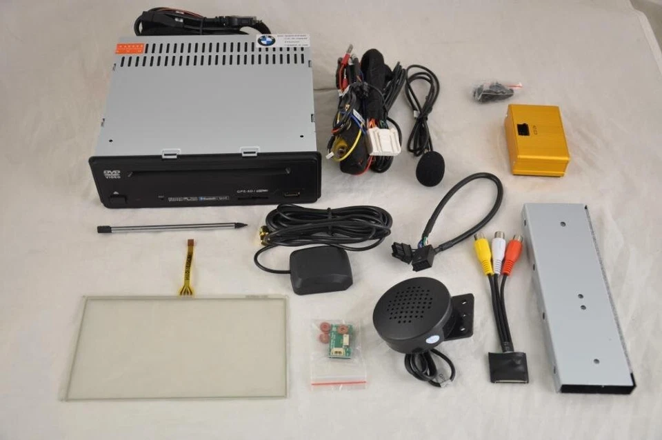 Autoradio interfaccia BMW E60 X5 X6 8,8" LCD Interfaccia Touch DVD Navi GPS BT - Immagine 4 di 4