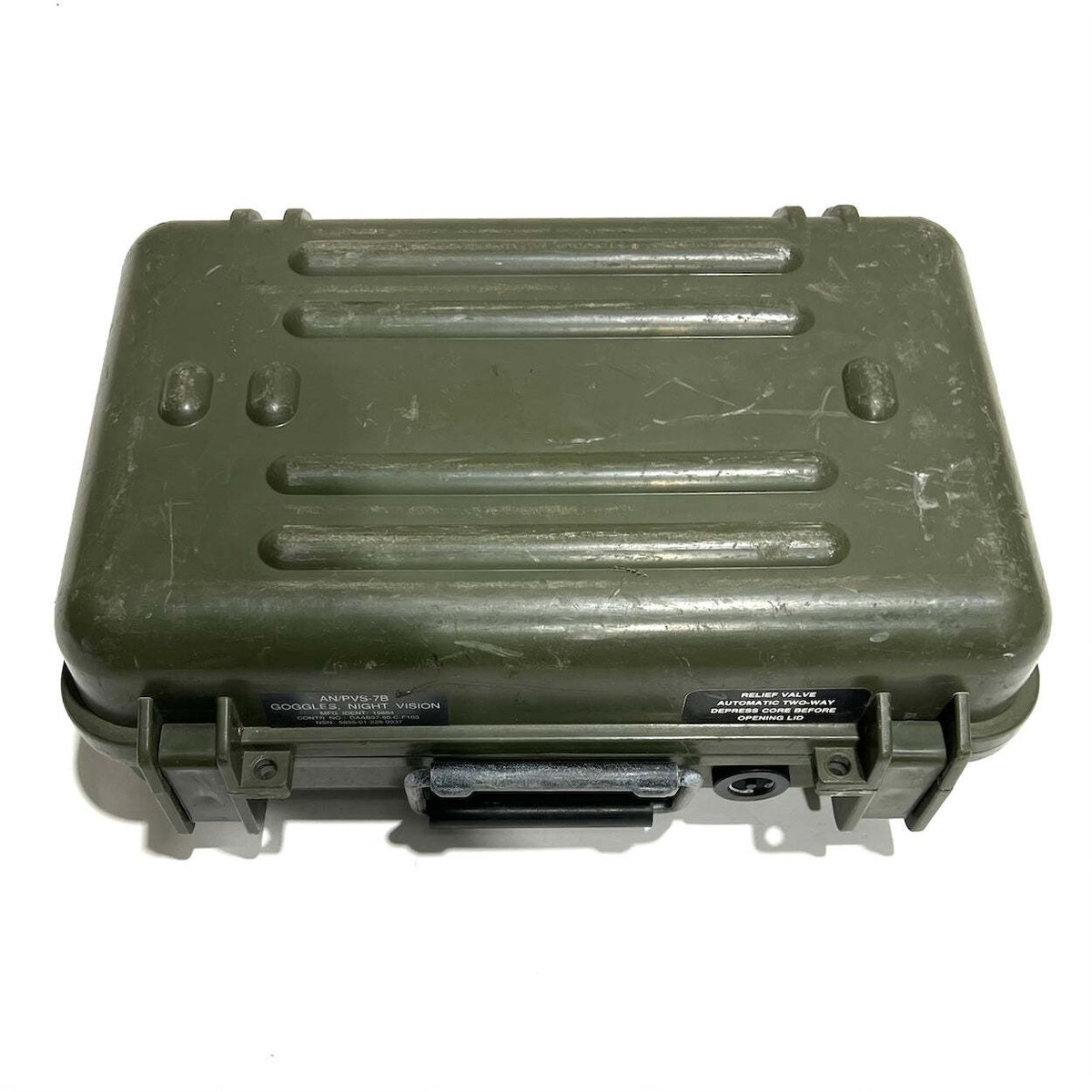 米軍　実物　AN/PVS-3 NIGHT VISION SIGHT CASE 米軍 実物 AN/PVS-3 NIGHT VISION SIGHT CASE - メルカリ