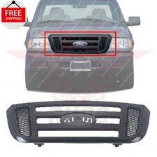 New Front Grille Assembly Black Plastic Fits 2006-2011 Ford Ranger Fo1200481 New Front Grille Assembly Black Plastic Fits 2006-2011 Ford Ranger Fo1200481