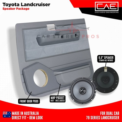 Premium MDF Door Speaker Pods Fit for 70/75/76/78/79 Series Landcruiser - Picture 38 of 42