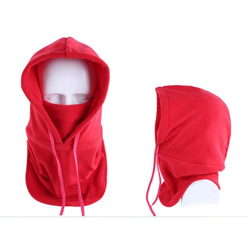Winter Outdoor Warm Balaclava Neck Ski Full Face Mask Hood Hat for Mens Women - 第 26/45 張圖片