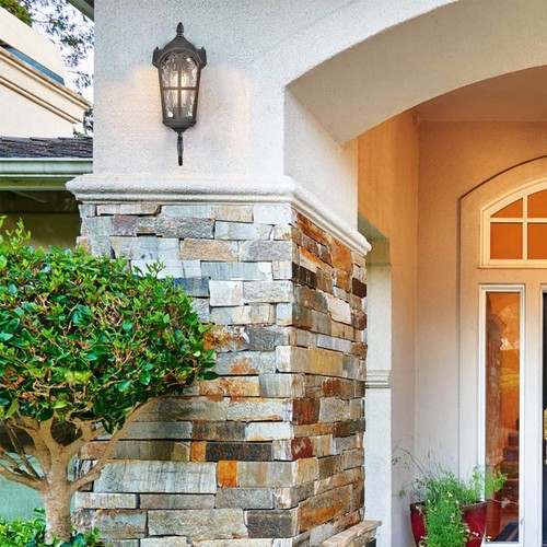 Outdoor Wall Light Fixture Exterior Wall Lantern for Front Porch Garage Patio - Picture 9 of 9