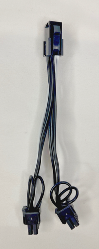PCIe Splitter 6-Pin Female to Dual 8 Pin (6+2) Male Power Cable 18AWG GPU Mining - Picture 2 of 4