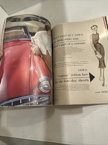 Glamour Jan. 1954 News In Fashion Beauty, Jobs, How To Be A Success At Your Job - Picture 10 of 12