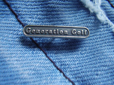 Pin VW Golf Generation Golf Volkswagen AG Wolfsburg Deutschland Germany