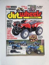 2001 August DIRT WHEELS ATV Magazine Grizzly 660 Suzuki Quad master 50 Hondas