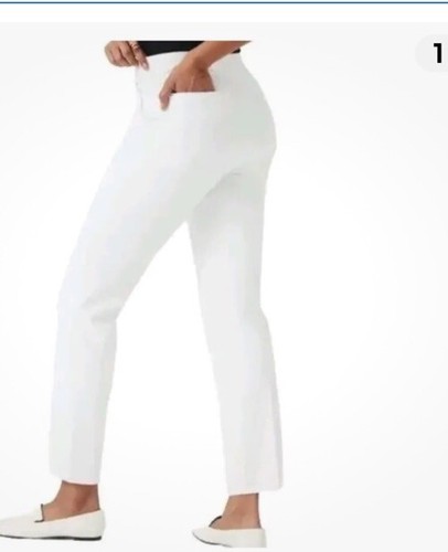 Spanx Kick Flare Pant White Large NWT