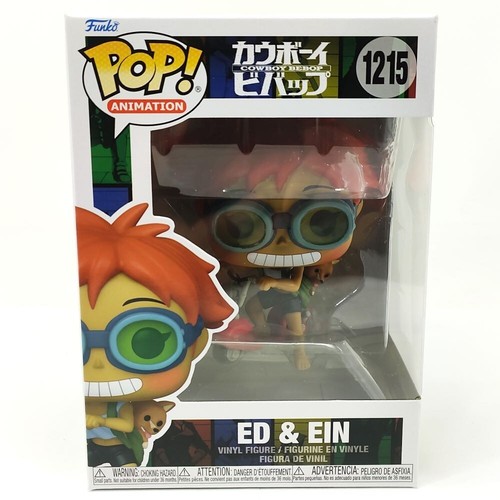 FUNKO POP! - Cowboy Bebop - ED & EIN Figure (1215) - NEW - Picture 2 of 5