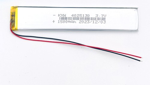 4025130 1500mAh 3,7V Polymer Akkus für Schrankbeleuchtung Notleuchte - Bild 1 von 4