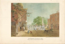 TOTTENHAM VILLAGE ART ILLUSTRATION PRINT