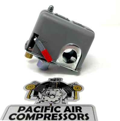 Square D Air Compressor Pressure Switch 95 On-125 Psi Off 9013FHG12J52M1X