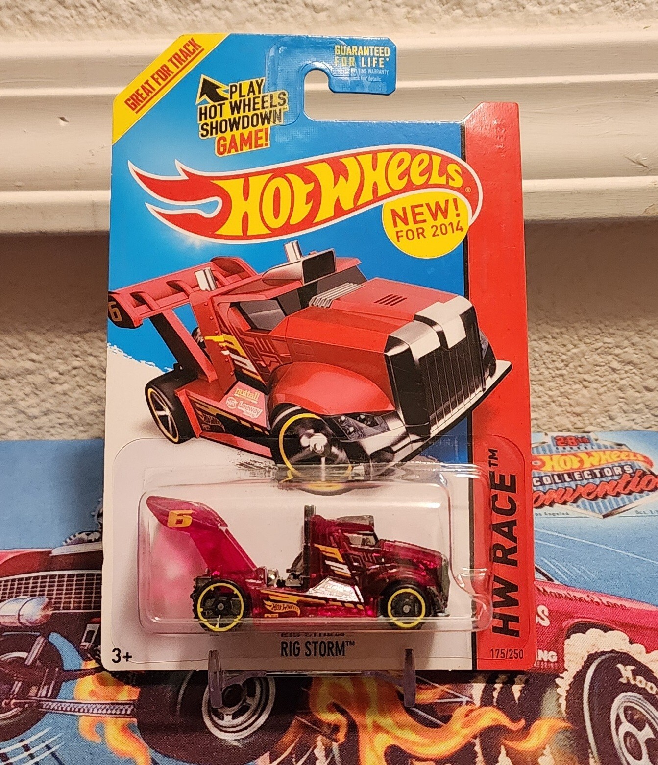 Hot Wheels Rig Storm 175/250 - Red - 2014 Mainline A