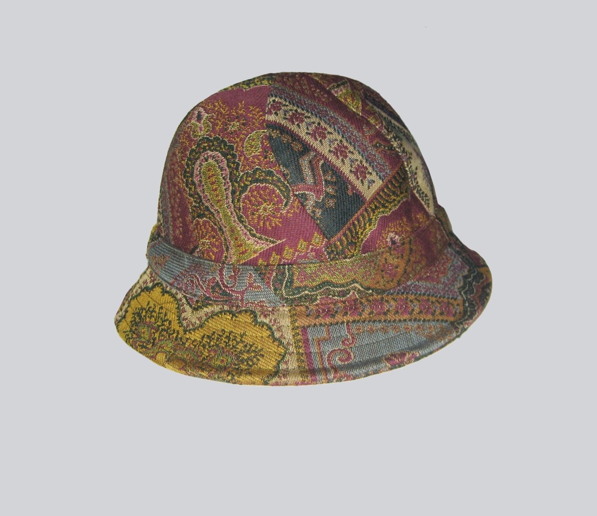 Etro Multi-Color Cotton Canvas Bucket Hat Etro - Striped raffia bucket hat Etro main image 4