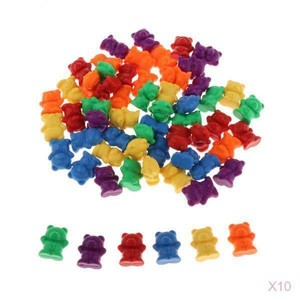 plastic counting bears