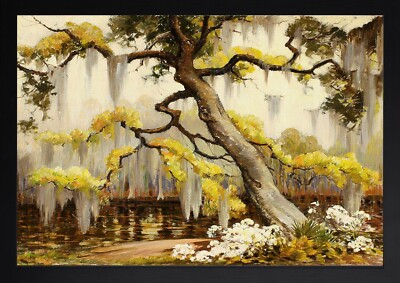 MAGNOLIA GARDENS by Alfred Hutty