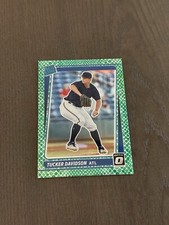 2021 Panini Donruss Optic Rated Green Dragon Prizm /88 #90 TUCKER DAVIDSON RC