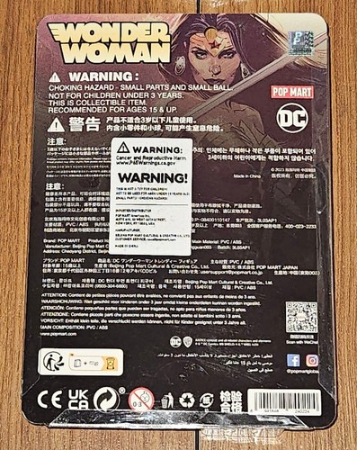 Set Of 4 Pop Mart DC Comics Action Figures Batman Joker Superman Wonder Woman - Picture 7 of 9
