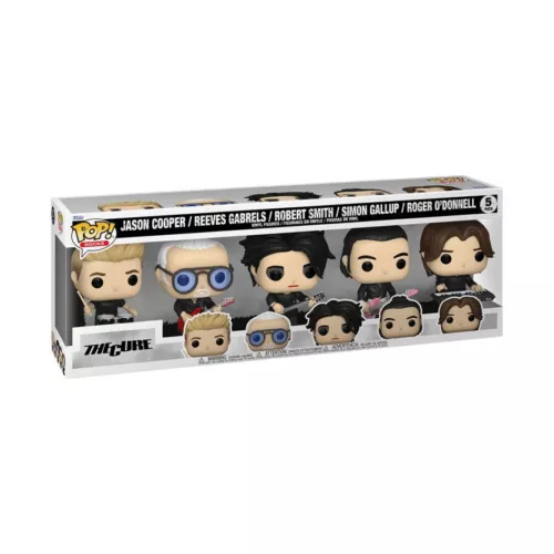The Cure - Jason, Reeves, Robert, Simon & Roger Pop! Vinyl Figure 5-Pack