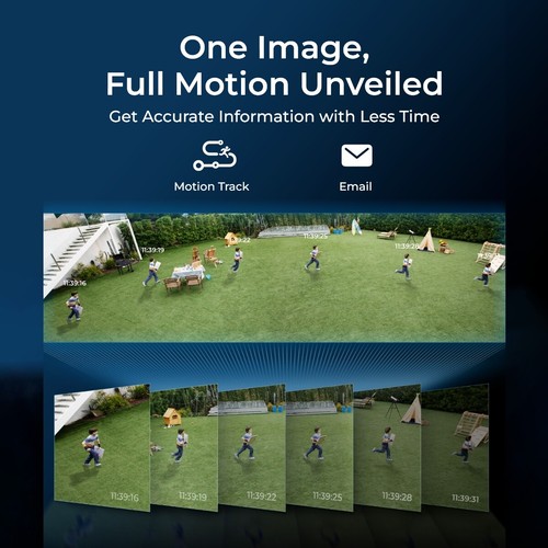 Reolink Duo 3 PoE 16MP UHD Dual-Lens PoE Security Camera 180° View Motion Track - Picture 6 of 9