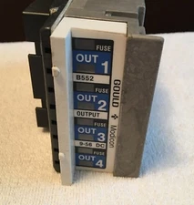 Lot of 3 Gould Modicon Output Module, B552, 10 - 48 DC, USED,