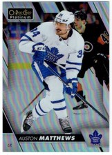 2023-24 O-PEE-CHEE PLATINUM PREVIEW RAINBOW AUSTON MATTHEWS TORONTO MAPLE LEAFS
