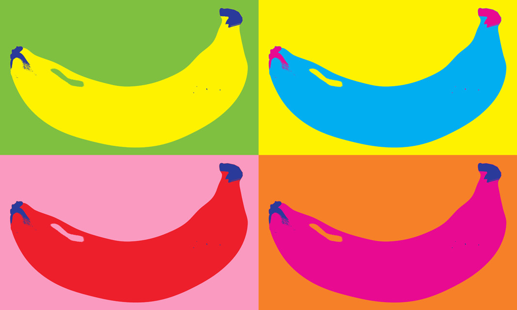 Pop Art Leinwand „The Lips“ – Andy Warhol Stil | Quadratisch, Farbintensiv
