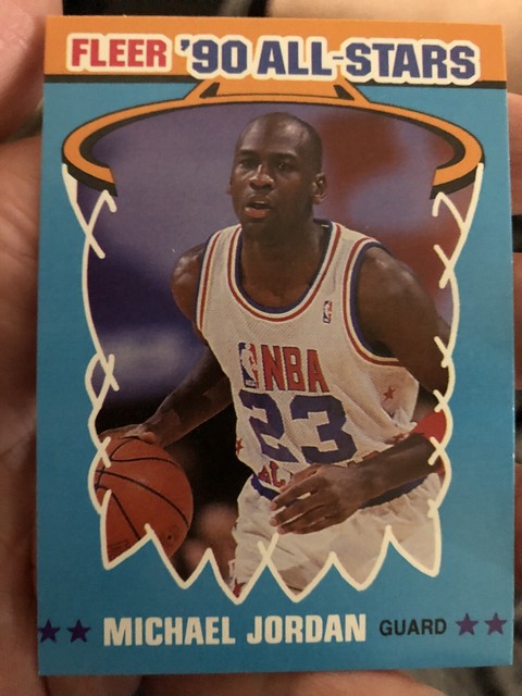 michael jordan 1990 fleer all stars 5