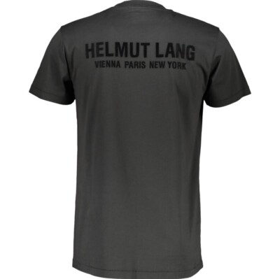 HELMUT LANG Unisex Grey Tattoo Effect Print T-Shirt | eBay