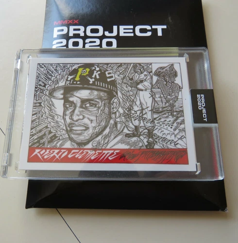 Topps PROJECT 2020 Card 68 - 1955 Roberto Clemente by JK5 - Print Run: 8518