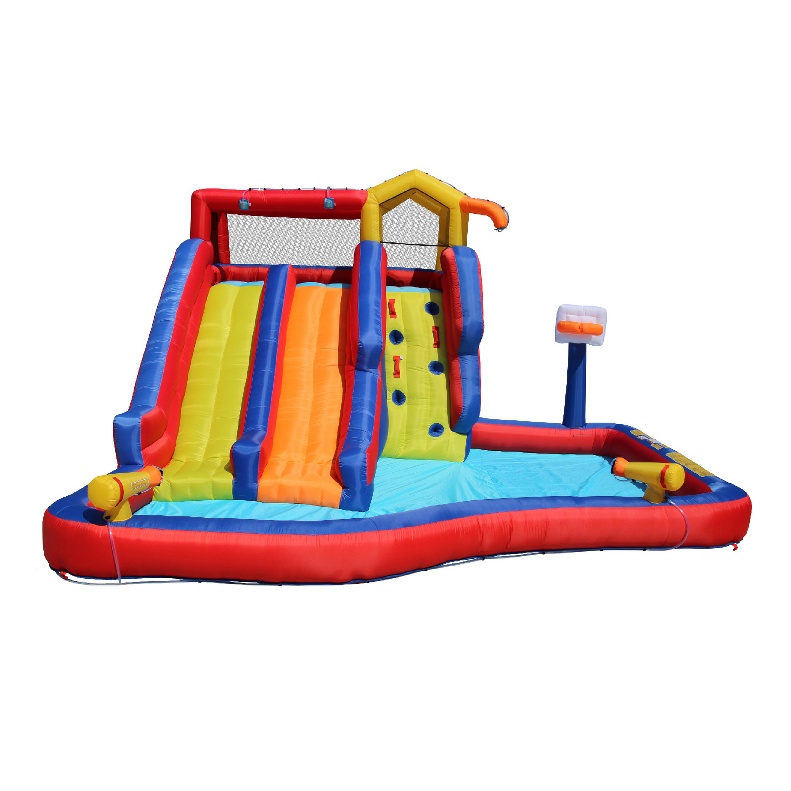banzai sidewinder falls inflatable water slide