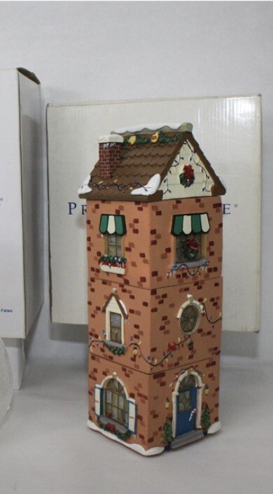 New Princess House Holiday Candle and Candy Holder with Boxes: 