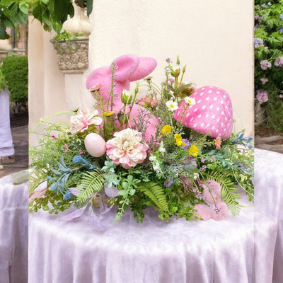 Easter Bunny Floral Centerpiece