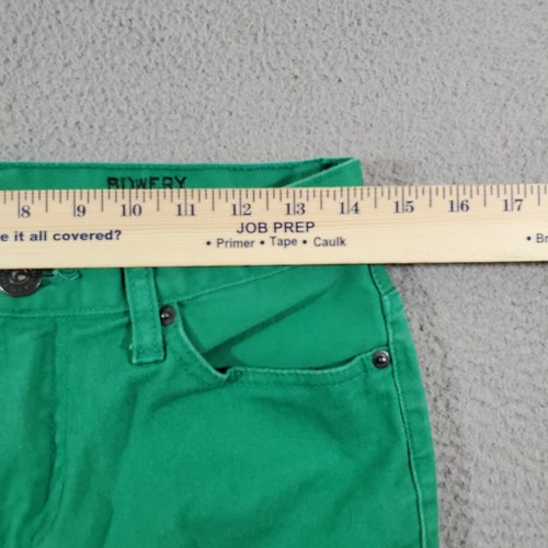Aeropostale Jeans Mens 28X32 Green Bowery Slim Straight Leg Casual Preppy Denim - Picture 2 of 11