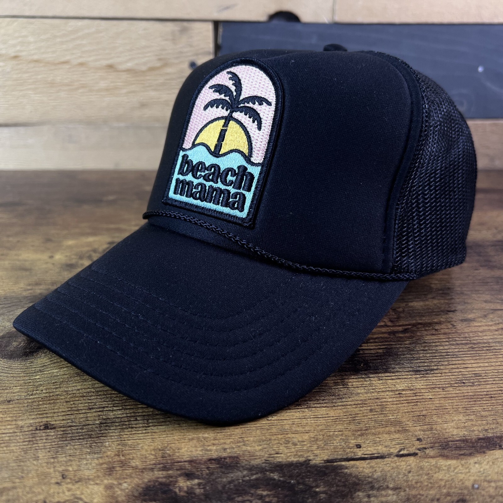 Beach Mama Local Beach Patch Adjustable Snap Back… - image 1