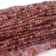 High Quality Genuine Natural Spinel Spinelle Faceted Round Small Necklaces Beads
