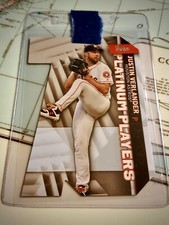 2021 Topps Series 1 JUSTIN VERLANDER PDC-17 Platinum Players Die Cut