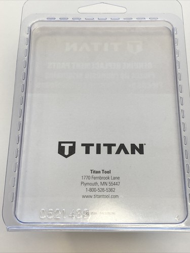 Kit de reembalaje Titan Speeflo 805-1010 / 8051010. titanio genuino. - Imagen 5 de 5