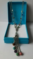 Qvc Sterling Silver Southwestern 2 Strand Multi Gem Tassel Necklace Qvc Sterling Silver Southwestern 2 Strand Multi Gem Tassel Necklace