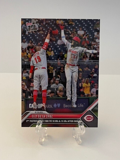 Elly De La Cruz - 2023 MLB TOPPS NOW Card 700 CALL-UP - 2nd ONLY TO BONDS