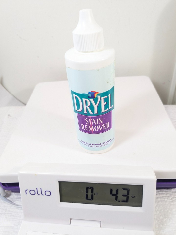 Vintage Dryel Stain Remover 4oz Laundry Solution Procter & Gamble P&G 1998 eBay
