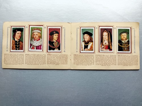 2 Complete Player Cig Card Albums: George VI Coronation; Kings Queens of England - Picture 19 of 24